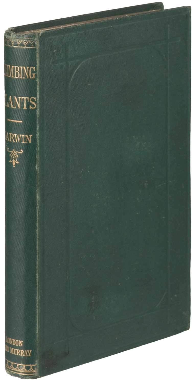 Lot 45 - Darwin (Charles). The Movements and Habits of Climbing Plants, 1st edition in book form