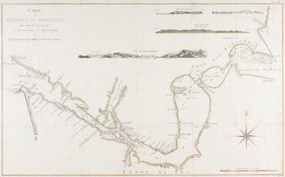 Lot 479 - Magellan Straits. Cook (James & J. F. Benard), Carte du Detroit de Magallan..., Paris: circa 1774