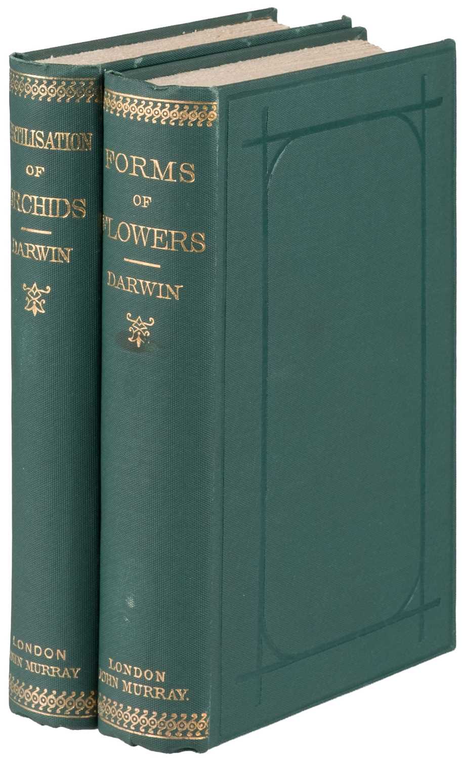Lot 48 - Darwin (Charles). The Various Contrivances By Which Orchids are Fertilised, 1882