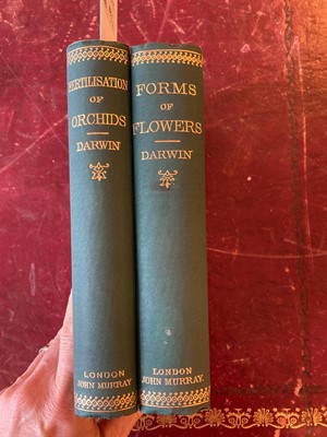 Lot 48 - Darwin (Charles). The Various Contrivances By Which Orchids are Fertilised, 1882