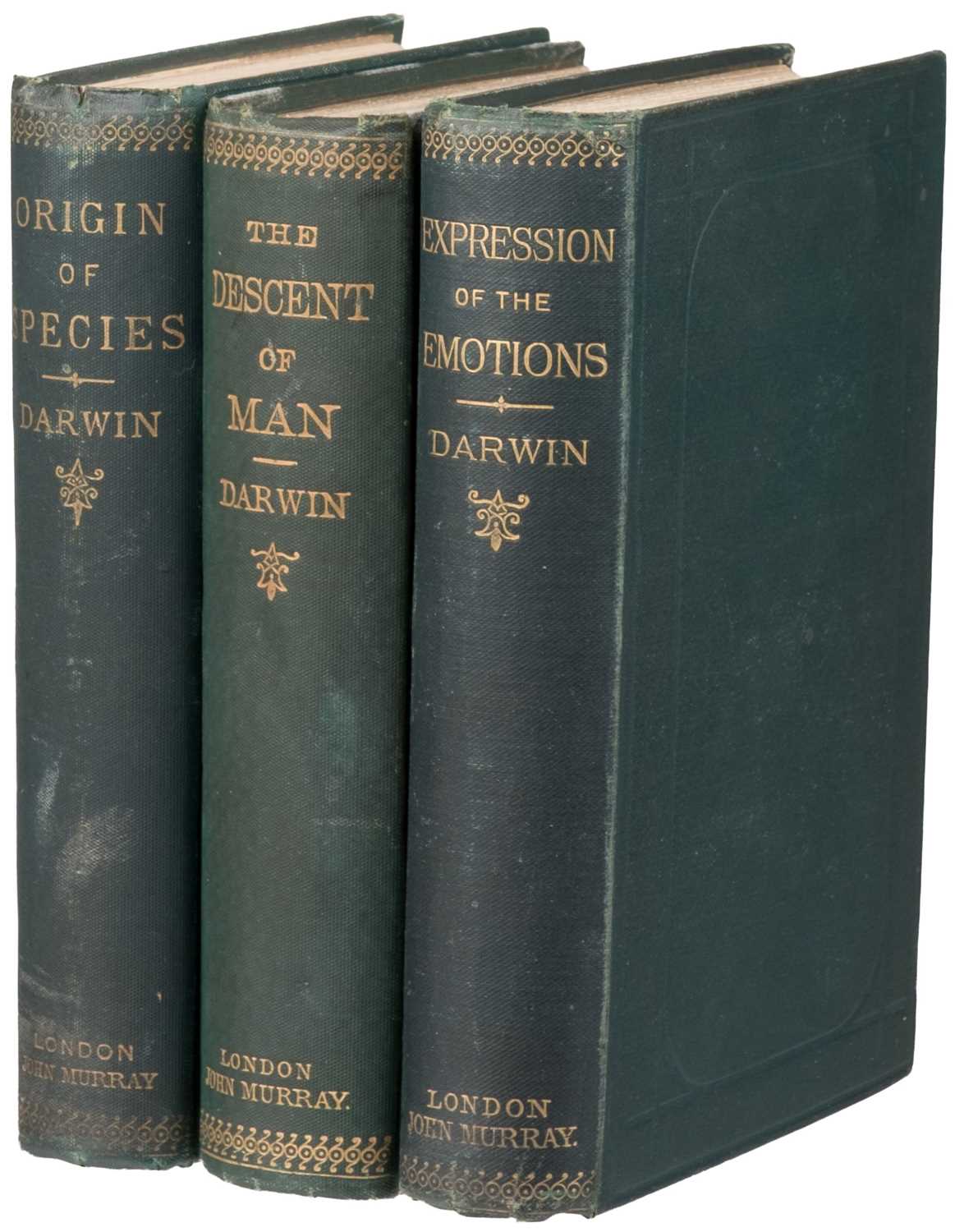 Lot 46 - Darwin (Charles). Origin of Species, Sixth Edition, 1894..., and two others