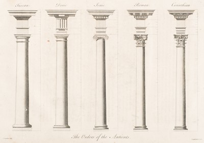 Lot 150 - Chambers (William). A Treatise on Civil Architecture, 1st edition, 1759