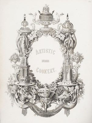Lot 283 - Dubois (Urbain François). Artistic Cookery. A Practical System..., 1870