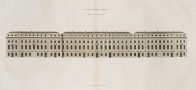 Lot 169 - Laing (David). Pland, Elevations, and Sections... New Custom House, 1st edition, 1818