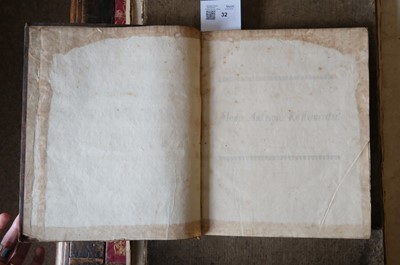 Lot 32 - Rowlands (Henry). Mona Antiqua Restaurata. An Archaeological Discourse.., 1723