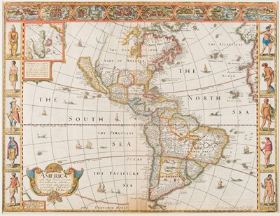 Lot 422 - Americas. Speed (John), America with those known parts in that unknown world, 1676