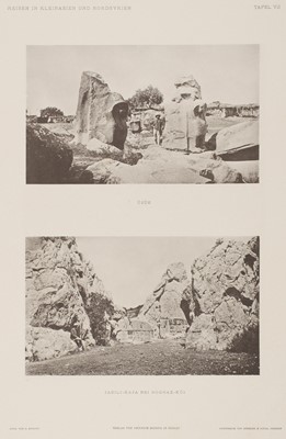 Lot 165 - Humann (Karl & Otto Puchstein). Reisen in Kleinasien und Nordsyrien..., 1890..., and others