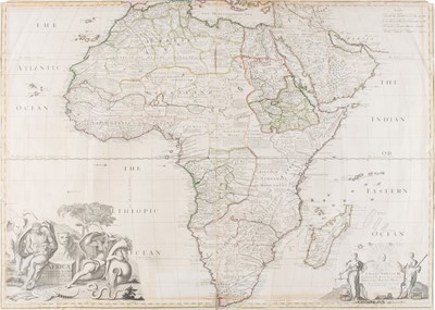 Lot 419 - Africa. Senex (John), Africa Corrected from the Observations of the Royal Society..., circa 1720