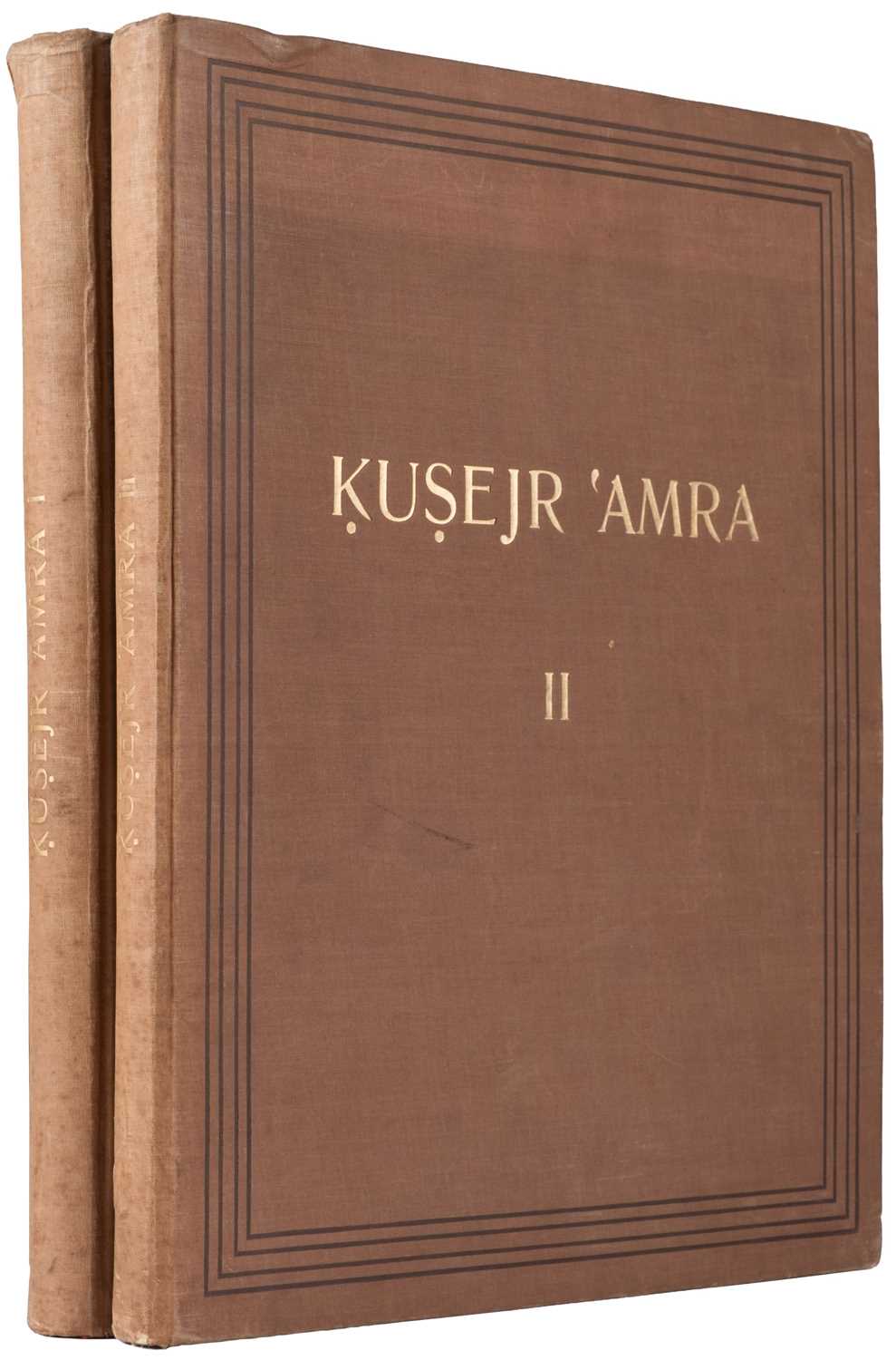 Lot 27 - Musil (Alois). Kusejr Amra (Kaiserliche Akademie der Wissenschaften), 1907
