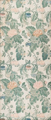 Lot 286 - Fabric. A large portion of silk from the wedding dress of Ann Middleton née Harrison, late 18th