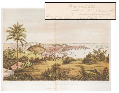 Lot 8 - Cameron (John). Our Tropical Possessions in Malayan India:..., 1st edition, London: Smith, Elder, and Co., 1865
