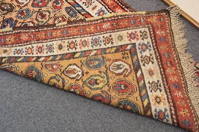 Lot 264 - Carpet. An Oriental Arak woollen runner, 20th century, Caucasian woollen runner, early 20th century