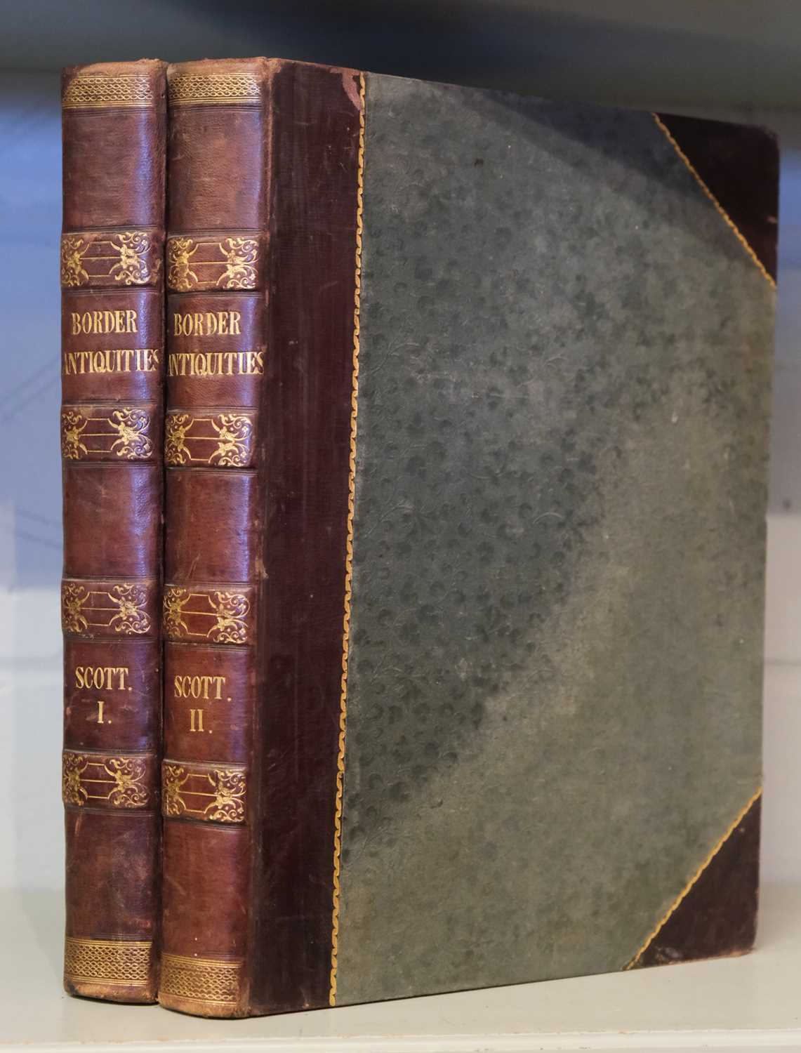 Lot 37 - Scott (Walter). The Border Antiquities of England and Scotland, 2 vols., 1814