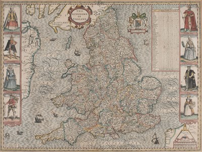 Lot 143 - England & Wales. Speed (John), The Kingdome of England, 1st edition [1611]