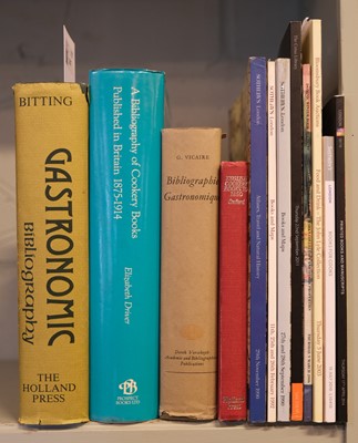Lot 287 - Bitting (Katherine Golden). Gastonomic Bibliography, 1939..., and others