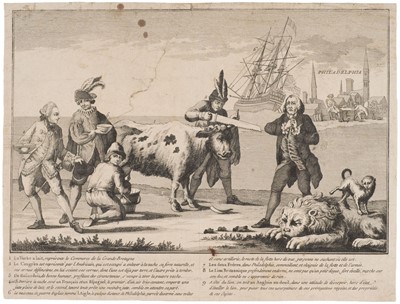 Lot 529 - American Revolution. La Vache a Lait..., Paris: circa 1778