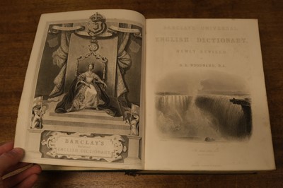 Lot 37 - Barclay (Rev. James). A Complete and Universal Dictionary of the English Language..., 1855