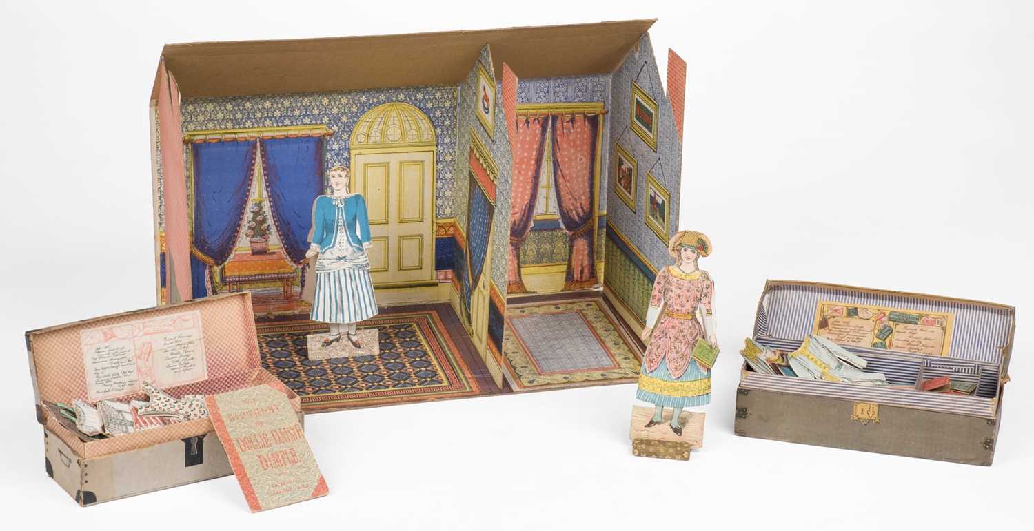 Lot 515 - Paper Dolls. Miss Dollie Daisie Dimple, London: Hinde, 1880s, & another set