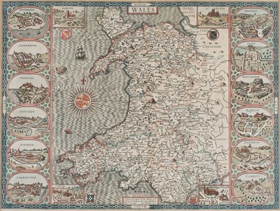 Lot 190 - Wales. Wales. Speed (John), Wales, John Sudbury & George Humble, 1st edition, [1611]
