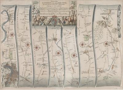 Lot 168 - Ogilby (John). The Road from London to the City of Bristol, [1698]