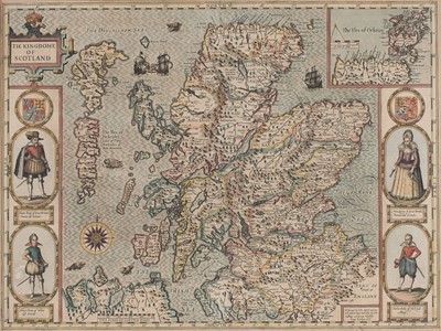 Lot 178 - Scotland. Speed (John), The Kingdome of Scotland, 1st edition [1611]