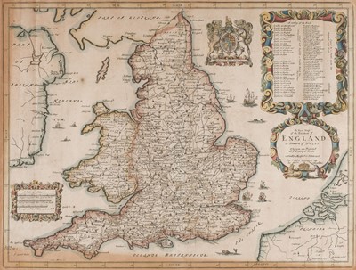 Lot 168 - England & Wales. Ogilby (John), A New Map of the Kingdom of England..., [1676]
