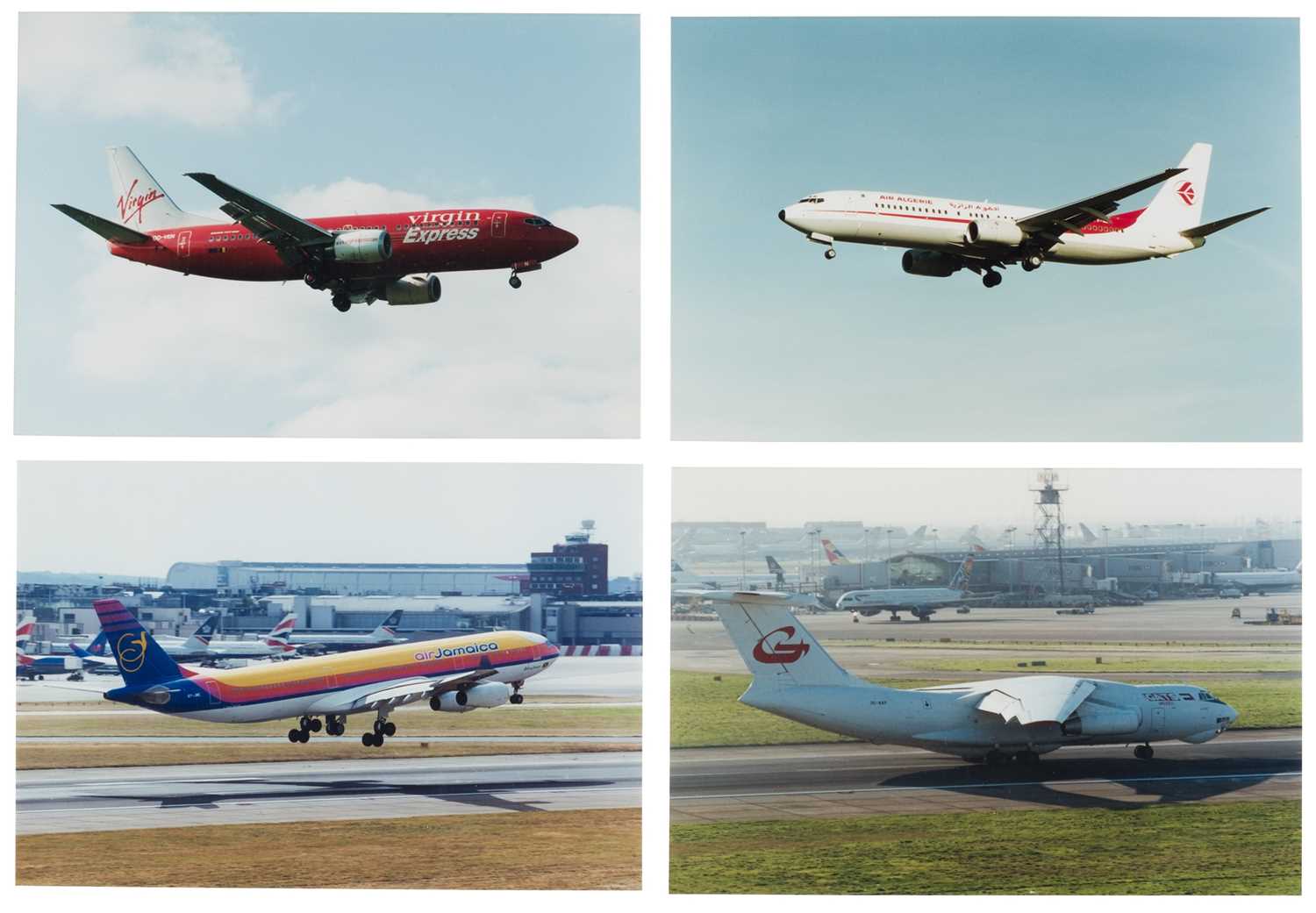 Lot 13 - Aviation Photographs. Approximately 5000 6 x 4 colour photographs, showing miscellaneous airliners