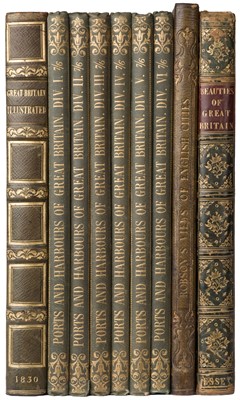 Lot 46 - Finden (Edward Francis & William). The Ports, Harbours, Watering-places, 6 volumes, circa 1845