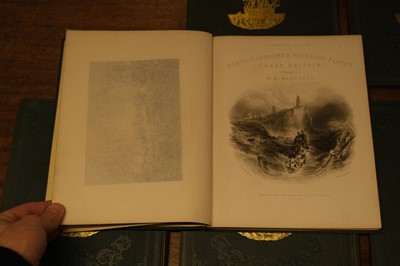 Lot 46 - Finden (Edward Francis & William). The Ports, Harbours, Watering-places, 6 volumes, circa 1845