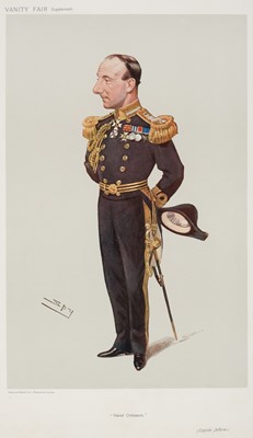 Lot 246 - Vanity Fair. A collection of approximately 120 military & maritime caricatures, late 19th century