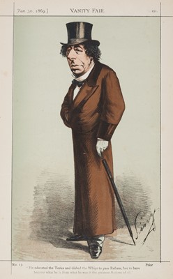 Lot 248 - Vanity Fair. A collection of forty-eight caricatures, 1869