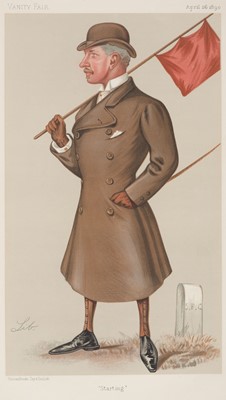 Lot 244 - Vanity Fair. A collection of approximately 110 caricatures, late 19th century