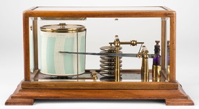 Lot 448 - Barograph. A fine barograph, early 20th century