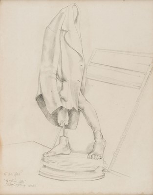 Lot 620 - Ayrton (Michael, 1921-1976). “My coat can walk”, 1945, pencil drawing