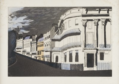 Lot 245 - Piper (John, 1903-1992). Kemp Town, Brighton, 1939, aquatint
