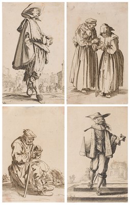 Lot 30 - Callot (Jacques, 1592-1635). Le Gentilhomme aux Mains Jointes, etching, and others