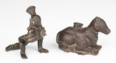 Lot 483 - Indian bronze. Indian bronze, 18th century