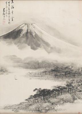 Lot 185 - Beiken (Kaneko, 1883-1946) ink wash painting