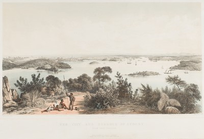 Lot 241 - Sydney. Boys (Thomas Shotter), The City and Harbour of Sydney, 1852