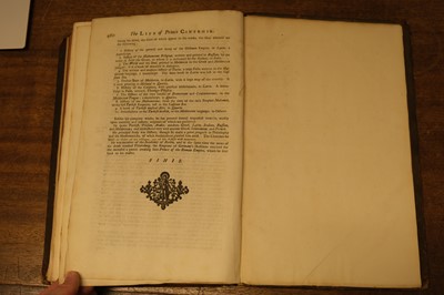 Lot 8 - Cantemir (Demetrius). The History of the Growth and Decay of the Othman Empire, 1734-35