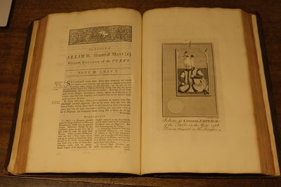 Lot 8 - Cantemir (Demetrius). The History of the Growth and Decay of the Othman Empire, 1734-35