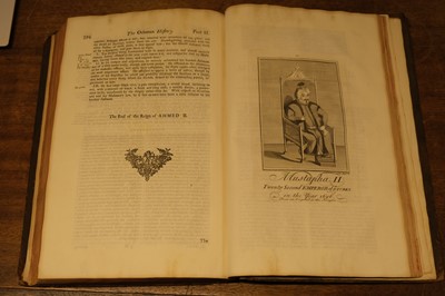 Lot 8 - Cantemir (Demetrius). The History of the Growth and Decay of the Othman Empire, 1734-35