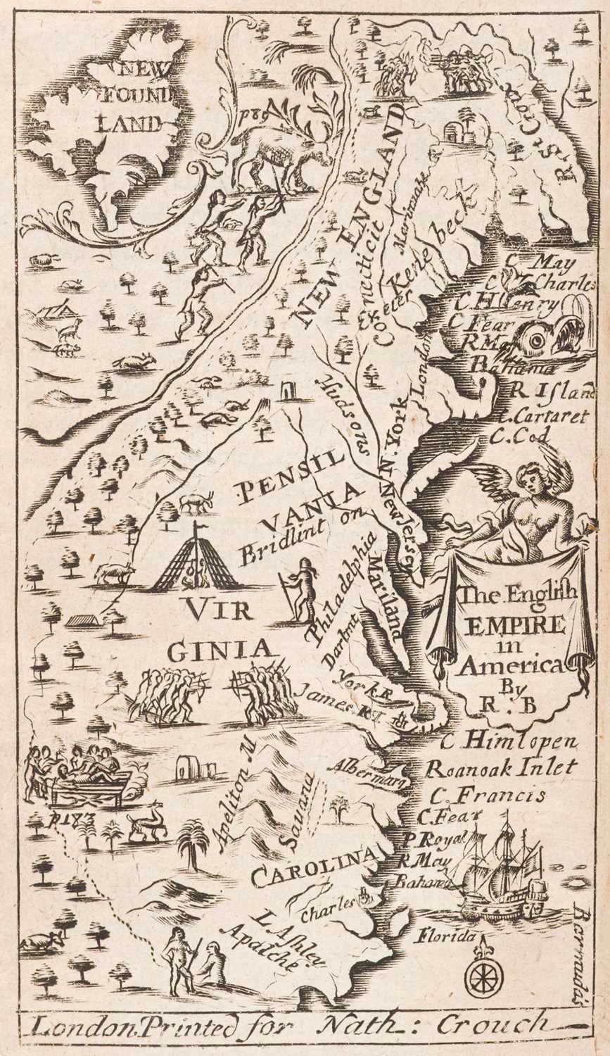 Lot 6 - Crouch, Nathaniel. The English Empire in America, 1685