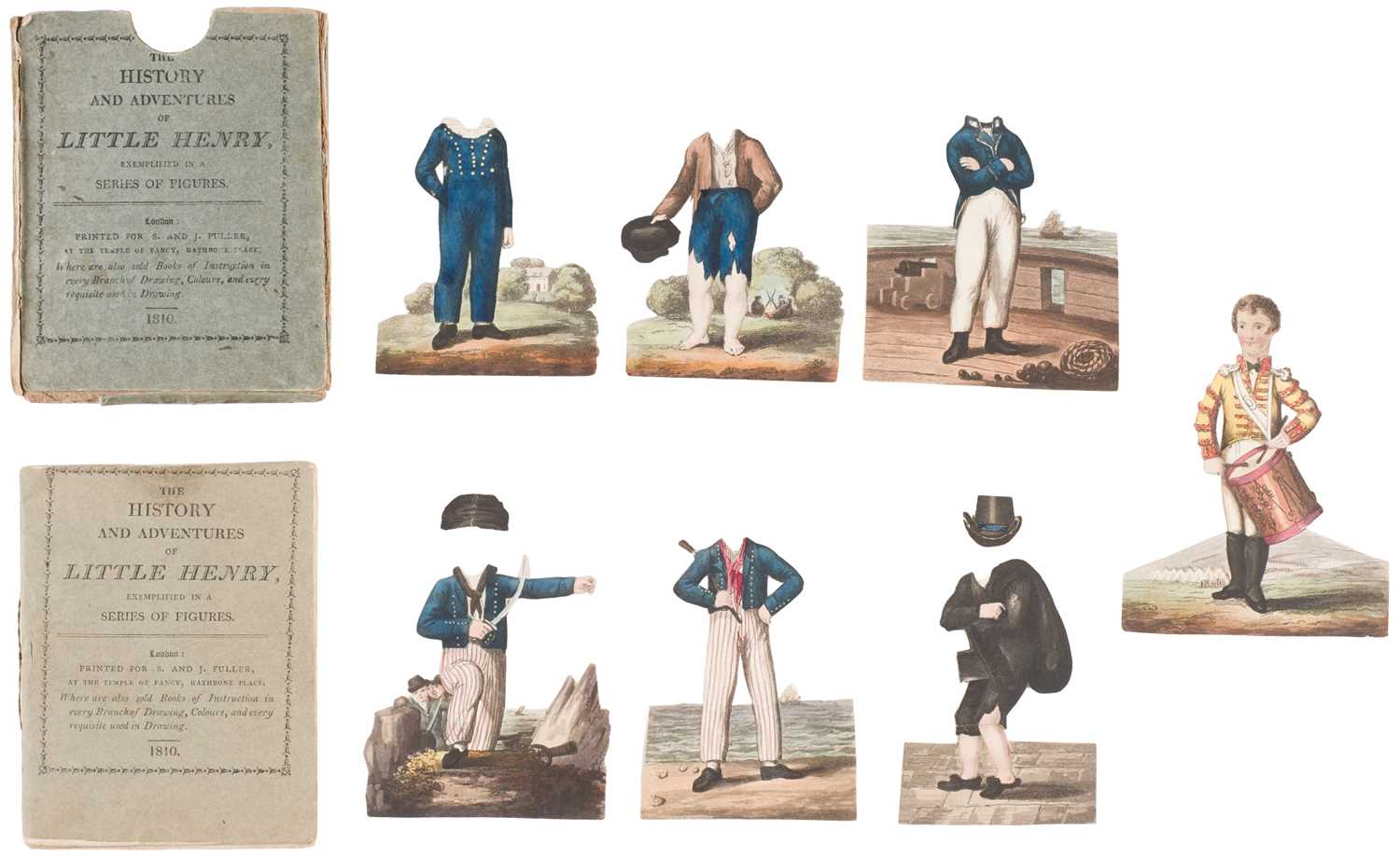 Lot 490 - Paper Dolls. The History and Adventures of Little Henry, 1st edition, 1810 & 2 others