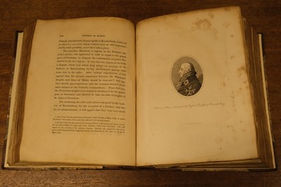 Lot 5 - Boisgelin (Louis de). Ancient and Modern Malta, 2 volumes in one, 2nd edition, 1805