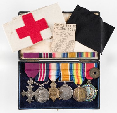 Lot 622 - Military Medal. WWI M.B.E., M.M. group to Captain J.H.T. Holman, Canadian Chaplain Service