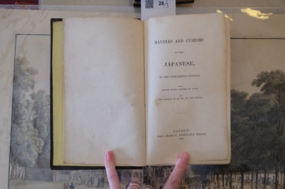 Lot 28 - Shoberl (Frederic). The World in Miniature. China,..., 1823..., and one other