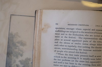 Lot 28 - Shoberl (Frederic). The World in Miniature. China,..., 1823..., and one other