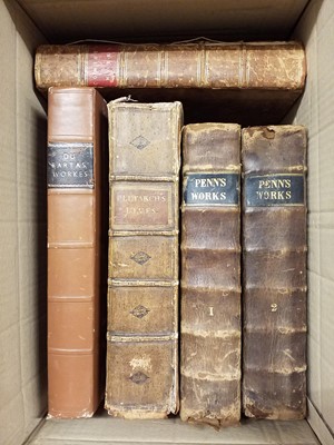 Lot 439 - Plutarch. [The lives of the noble Grecians and Romaines, 1603]