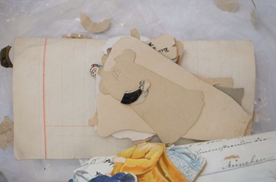 Lot 517 - Doll's House. [The New Folding Doll House], circa 1894, & other paper dolls and dolls' houses